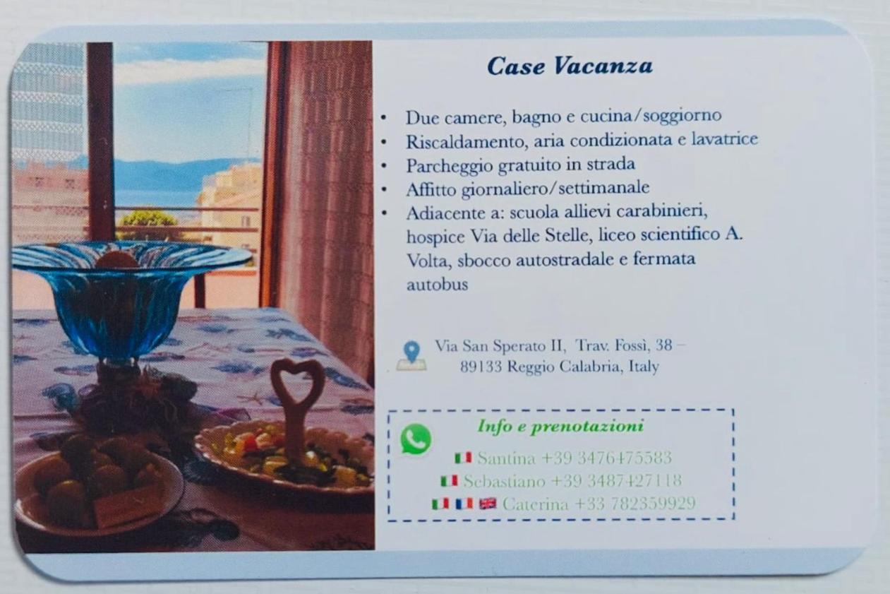 VISTAMARE apartments Reggio Calabria Esterno foto